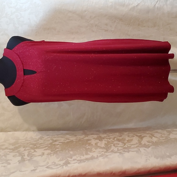 SZ. 16 EN FOCUS WOMEN'S GLITTER DRESS - Picture 1 of 6